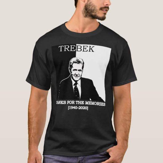 Alex Trebek Classic T-Shirt (Voorkant)