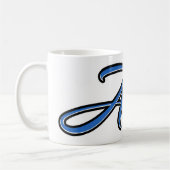 Alex Vorname Name blue Tasse Kaffeetasse Koffiemok (Links)