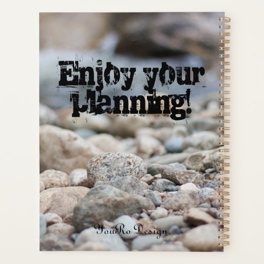 Alex. Yoga Meditation personaliseren Planner (Achterkant)