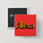 Alexa Button (Voorkant /achterkant)
