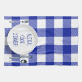 Alexa Command humor op buffelplein Theedoek (Horizontaal)