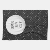 Alexa Command humor op stippen Theedoek (Horizontaal)