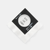 Alexa Command om te koken diner op bord Servet (Hoek)