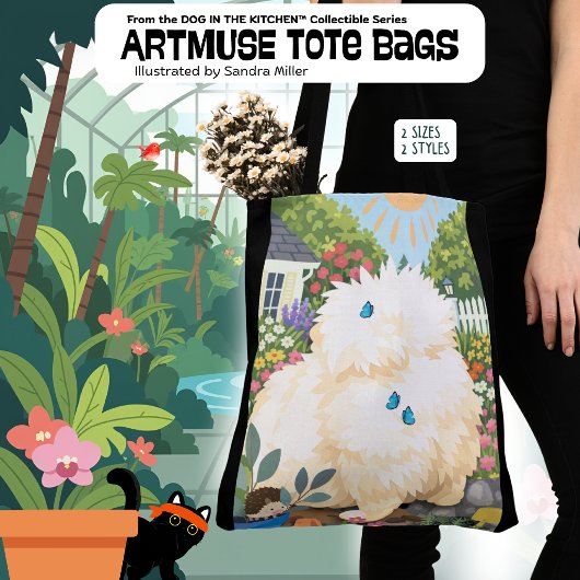 ALEXA de Cream Chow Tote Bag