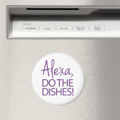 Alexa do the dish - Humoureus design Magneet (Insitu (Vaatwasser))