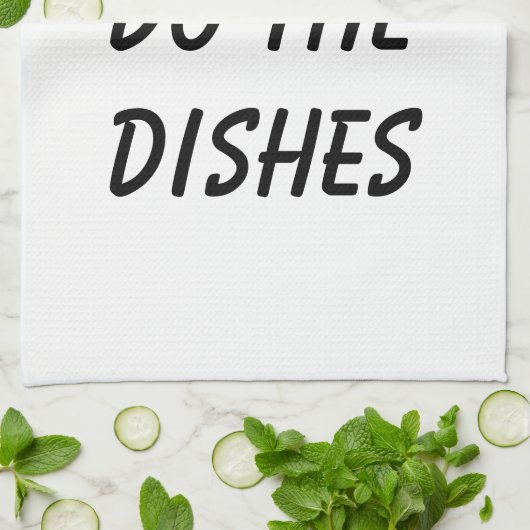 Alexa, doe de afwas theedoek (Gevouwen)