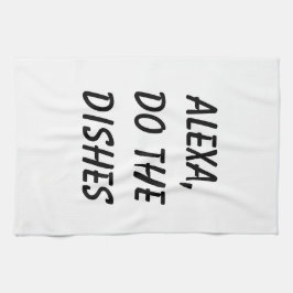 Alexa, doe de afwas theedoek