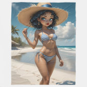 Alexa Dollz Fleece Deken (Voorkant)