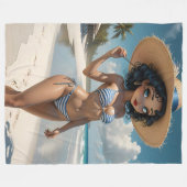 Alexa Dollz Fleece Deken (Voorkant (Horizontaal))