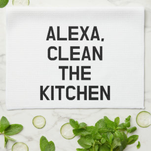 Alexa, Maak De Keuken Perfecte Thanksgiving Theedoek