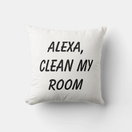 Alexa, maak mijn kamer schoon, maak mijn bed op kussen