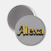 Alexa-magneet Magneet (Voorkant / Achterkant)