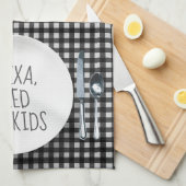 Alexa-opdracht humor theedoek (Quarter Fold)