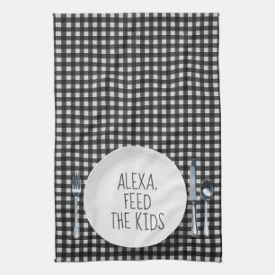 Alexa-opdracht humor theedoek