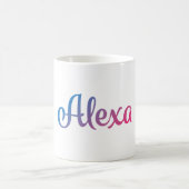 Alexa Stylish Cursive Koffiemok (Center)