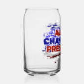 Alexa Verander het President - Funny Quote Humor Blikvorm Glas (Rechts)