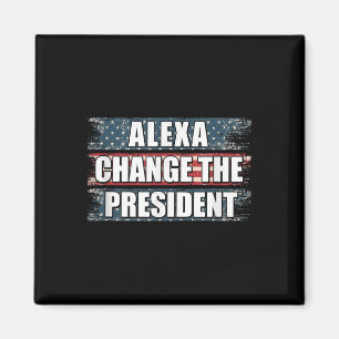 Alexa wijzigt het President Funny Trump Magneet