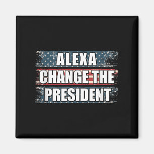 Alexa wijzigt het President Funny Trump Magneet