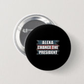 Alexa wijzigt het President Funny Trump Ronde Button 5,7 Cm (Voorkant /achterkant)