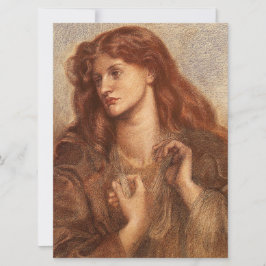 Alexa Wilding (elegante jongedame met rode haar) Kaart