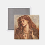 Alexa Wilding (elegante jongedame met rode haar) Magneet (Voorkant / Achterkant)