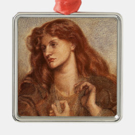Alexa Wilding (elegante jongedame met rode haar) Metalen Ornament