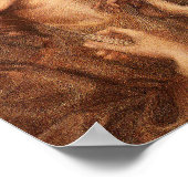 Alexa Wilding (elegante jongedame met rode haar) Poster (Hoek)