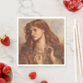 Alexa Wilding (elegante jongedame met rode haar) Servet (Insitu)