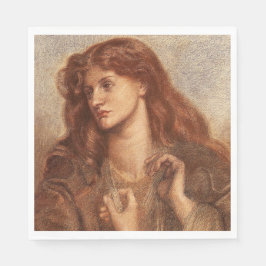 Alexa Wilding (elegante jongedame met rode haar) Servet