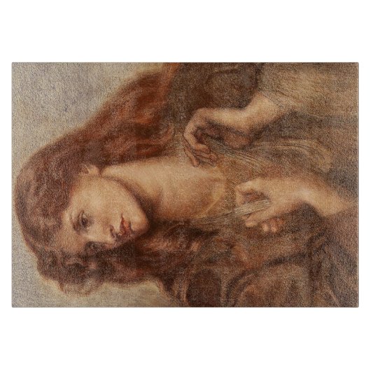 Alexa Wilding (elegante jongedame met rode haar) Snijplank (Voorkant)