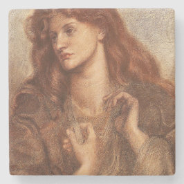 Alexa Wilding (elegante jongedame met rode haar) Stenen Onderzetter