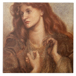Alexa Wilding (elegante jongedame met rode haar) Tegeltje
