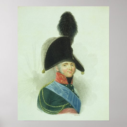 Alexander (1777-1825) de Grote keizer van alle Poster (Voorkant)