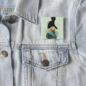 Alexander (1777-1825) de Grote keizer van alle Vierkante Button 5,1 Cm (In situ)