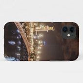 Alexander 3-brug in Parijs Frankrijk 's nachts Case-Mate iPhone Case (Achterkant (horizontaal))