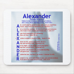 Alexander Acrostic Muismat