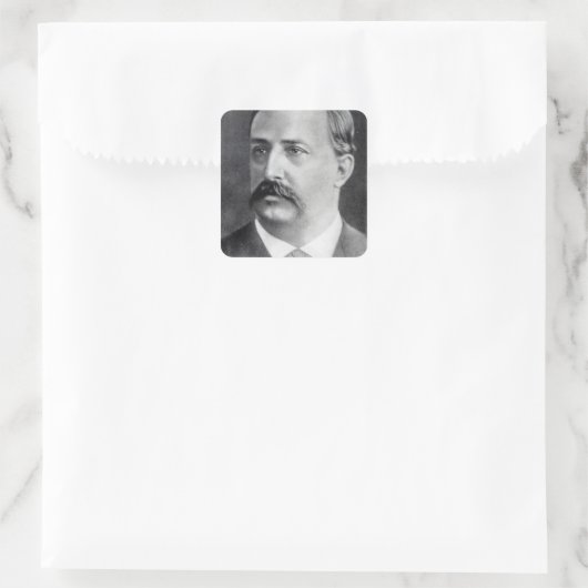 Alexander Borodin Vierkante Sticker (Tas)