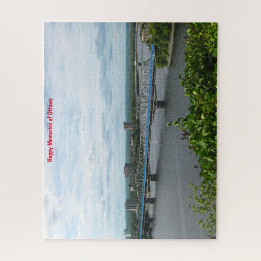 Alexander Bridge Ottawa. Jigzaag Puzzle Legpuzzel (Verticaal)