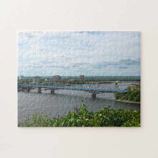 Alexander Bridge Ottawa. Legpuzzel (Horizontaal)