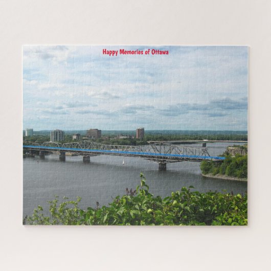 Alexander Bridge Ottawa. Legpuzzel (Horizontaal)