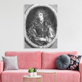 Alexander Browne, gegraveerd door Pieter de Jode Canvas Afdruk (Insitu (Woonkamer))