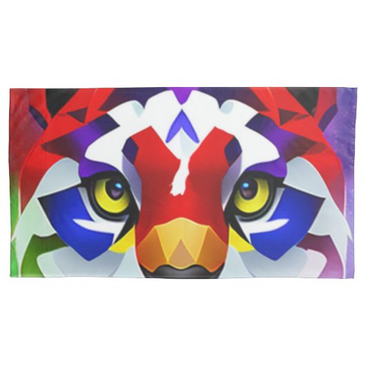 Alexander Cat koning kussenslopen paar (Voorkant-Links)