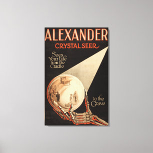 Alexander, Crystal "Cradle to the Grave" Magic Canvas Afdruk