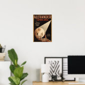 Alexander, Crystal "Cradle to the Grave" Magic Poster (Thuiskantoor)