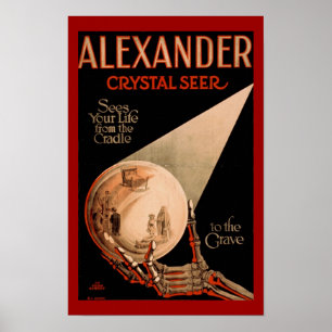 Alexander Crystal Seer Magic Poster