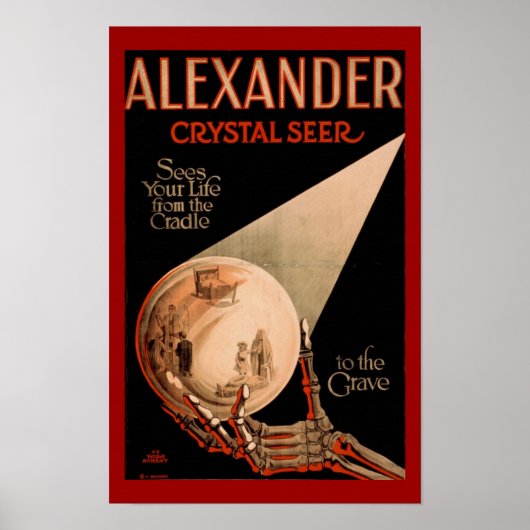 Alexander Crystal Seer Magic Poster (Voorkant)
