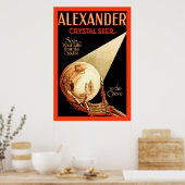 Alexander, Crystal Seer ~  Magicisch Poster (Keuken)