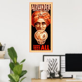 Alexander, Crystal Seer ~  Magicisch Poster (Thuiskantoor)