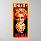 Alexander, Crystal Seer ~ Magicisch Poster (Voorkant)