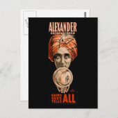 Alexander crystal seer weet dat iedereen weet wat briefkaart (Voorkant / Achterkant)